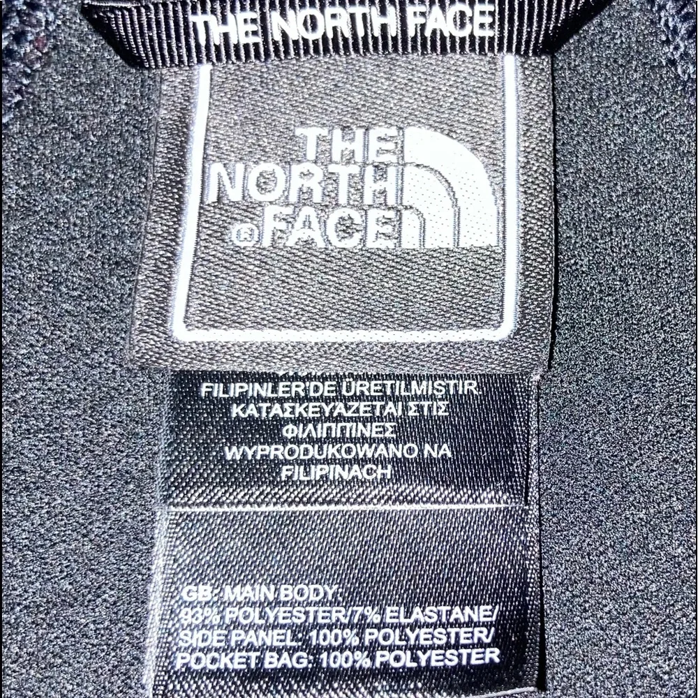 The North Face 3/4 Zip Pullover Jacket Gorpcore Sporty Athletic Unisex Black Lrg